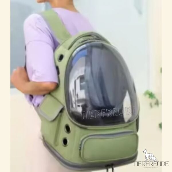 AstroTasche Haustiertransporttasche – Atmungsaktiv, Wasserdicht und Bequem für Hunde, Katzen und Kleintiere – Großes Fenster für maximale Sicht – Bild 11