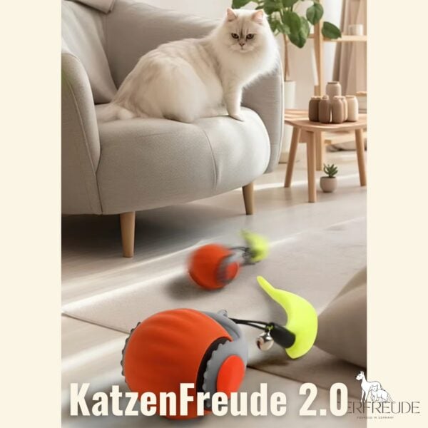 KatzenFreude 2.0 – Das Original neu definiert: Intelligentes, interaktives Katzenspielzeug mit smarten Features und schnellstem Motor! – Bild 13