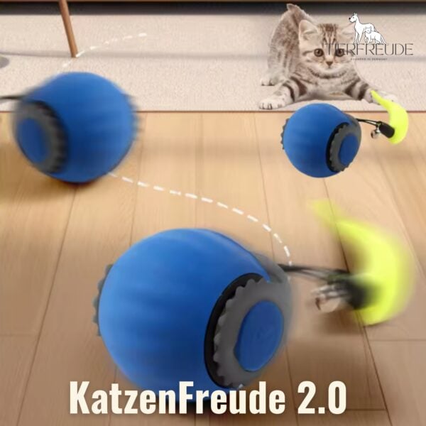 KatzenFreude 2.0 – Das Original neu definiert: Intelligentes, interaktives Katzenspielzeug mit smarten Features und schnellstem Motor! – Bild 14