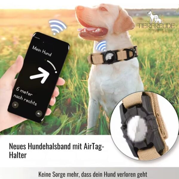TagGuard Pro – Das Taktische Airtag-Hundehalsband für Sicherheit, Kontrolle & Komfort – Bild 2